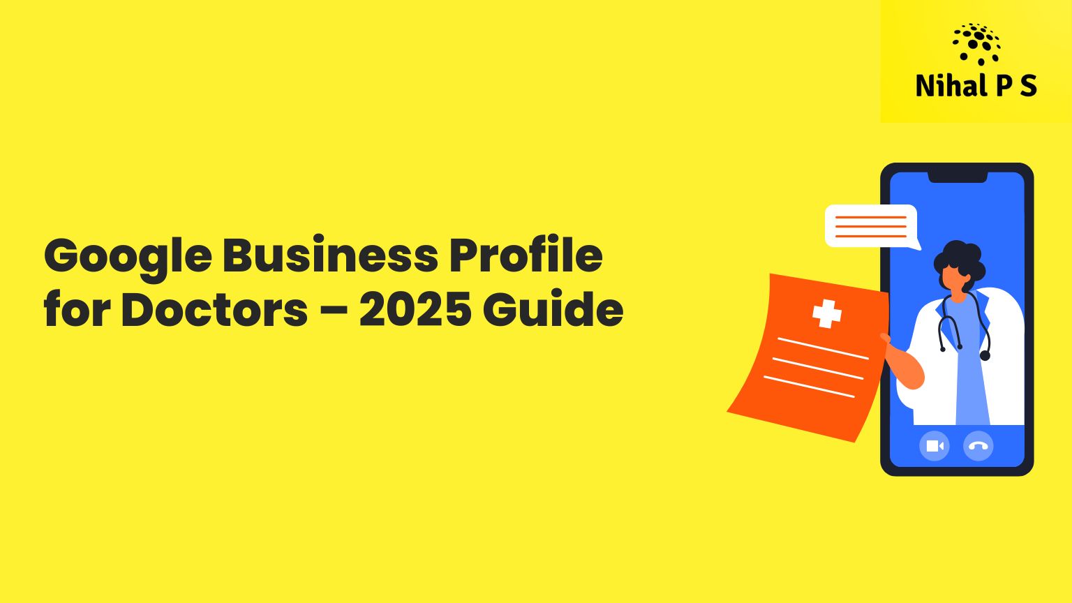 google business profile for doctors