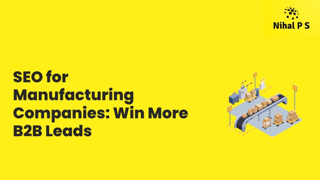 seo for manufacturing companies